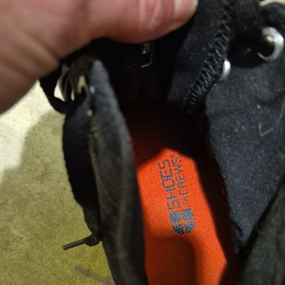 Shoes For Crews Black Canvas High-Tops - Picture 2 of 5